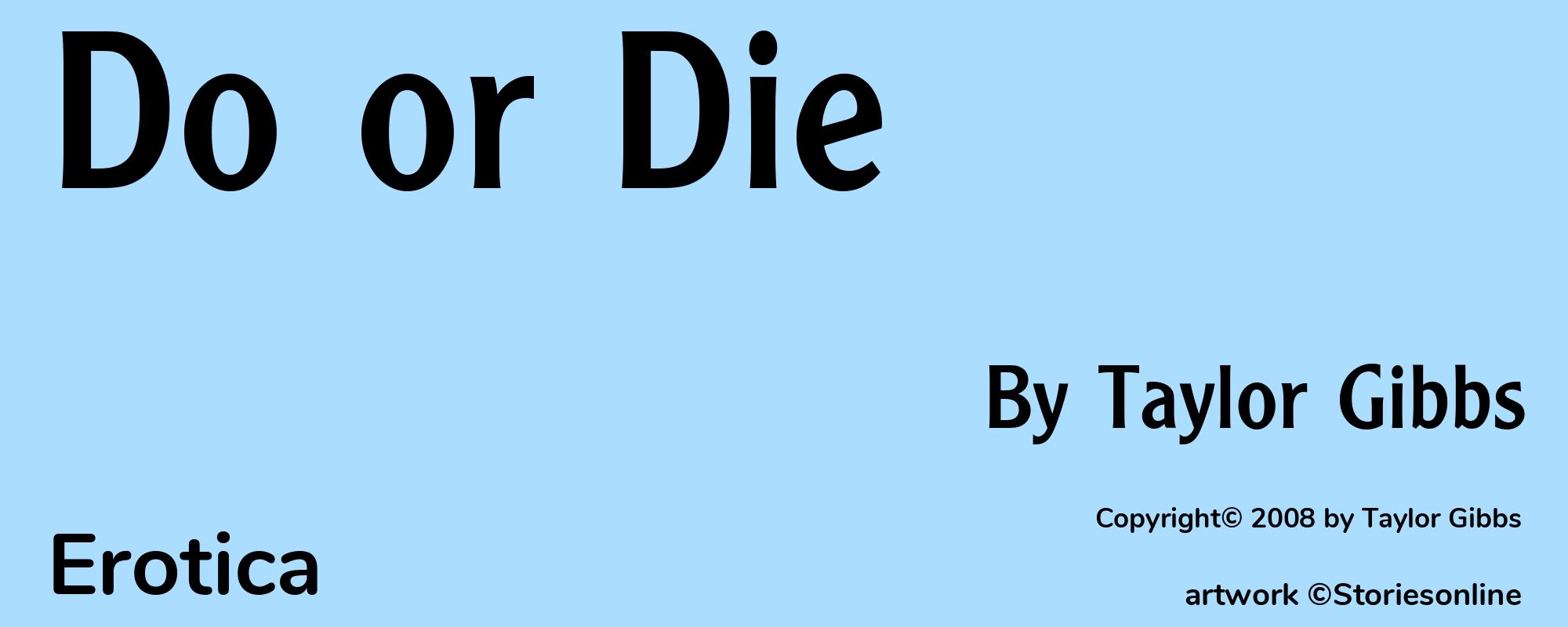 Do or Die - Cover