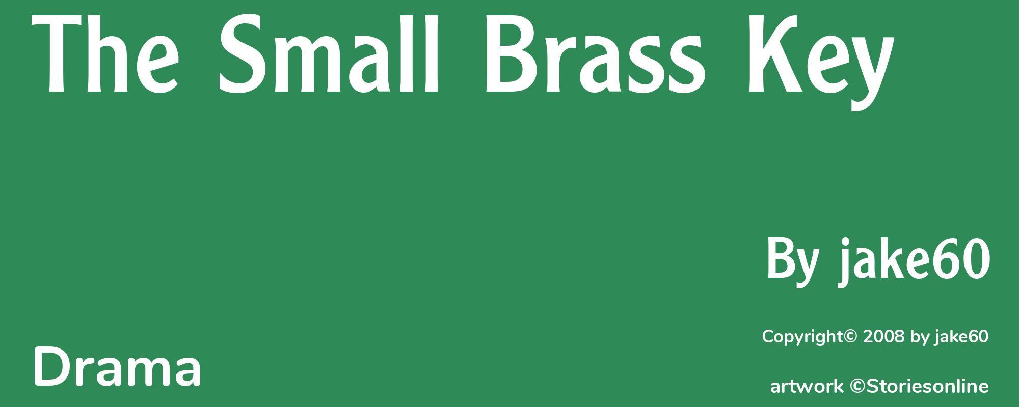 The Small Brass Key - Cover