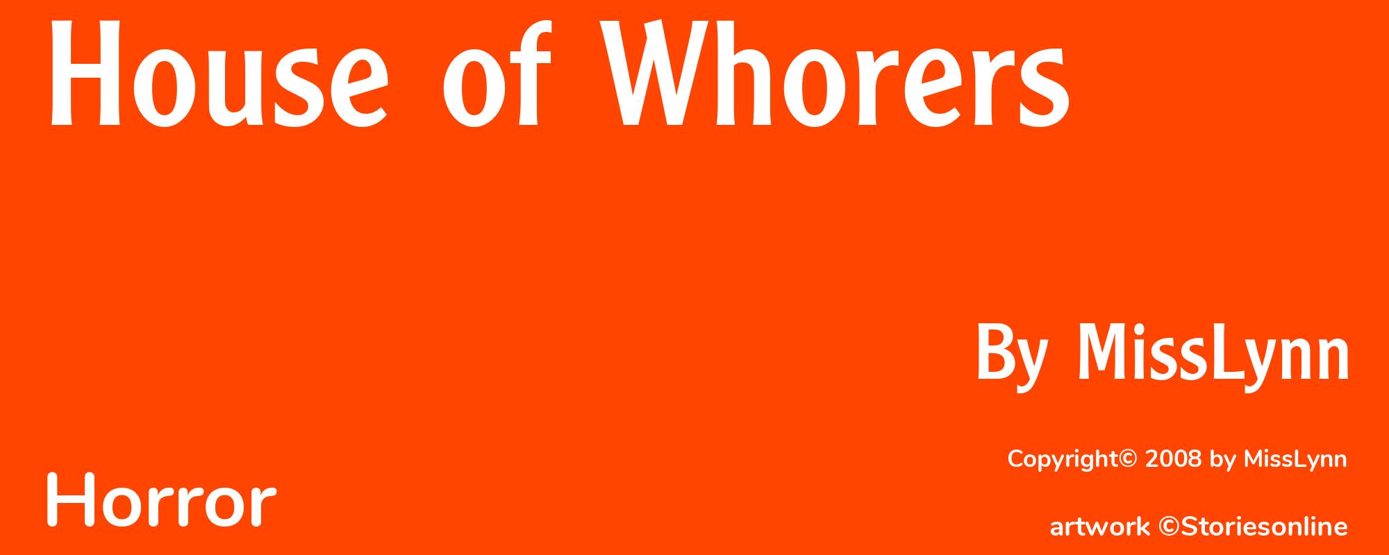 House of Whorers - Cover