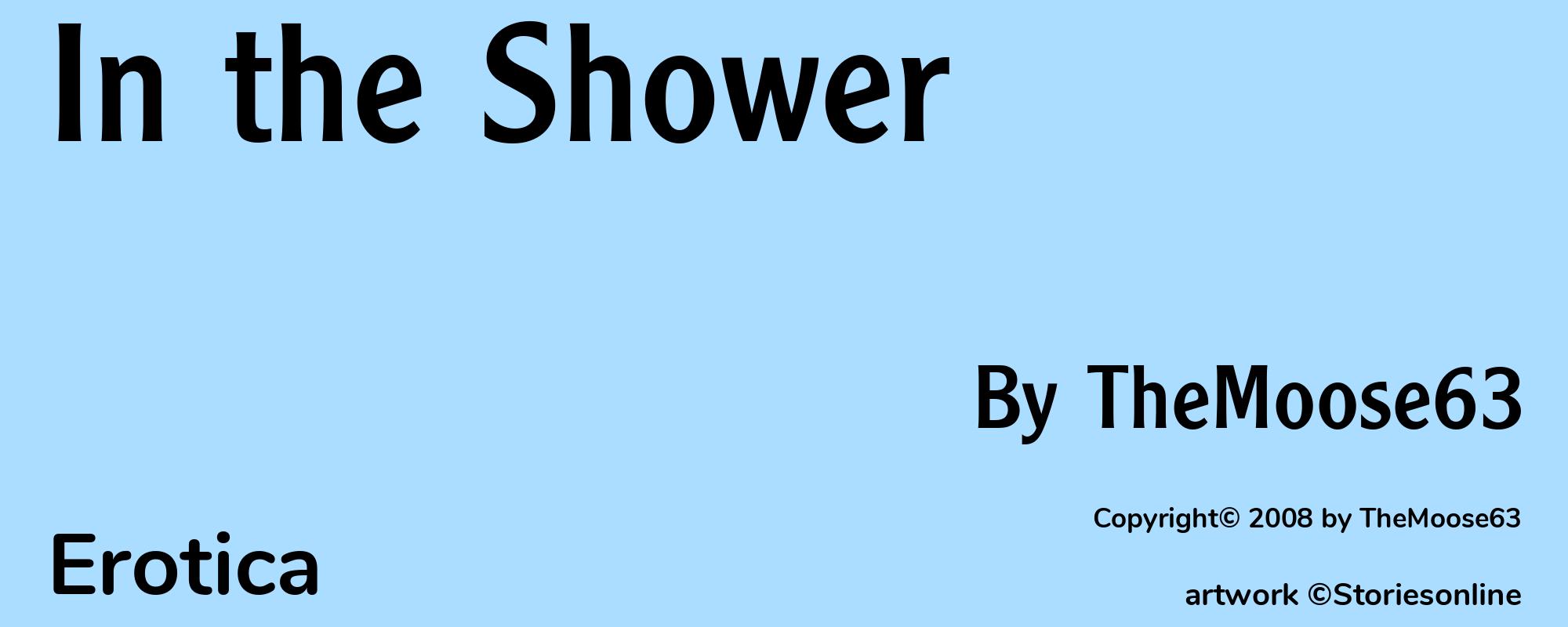 In the Shower - Cover