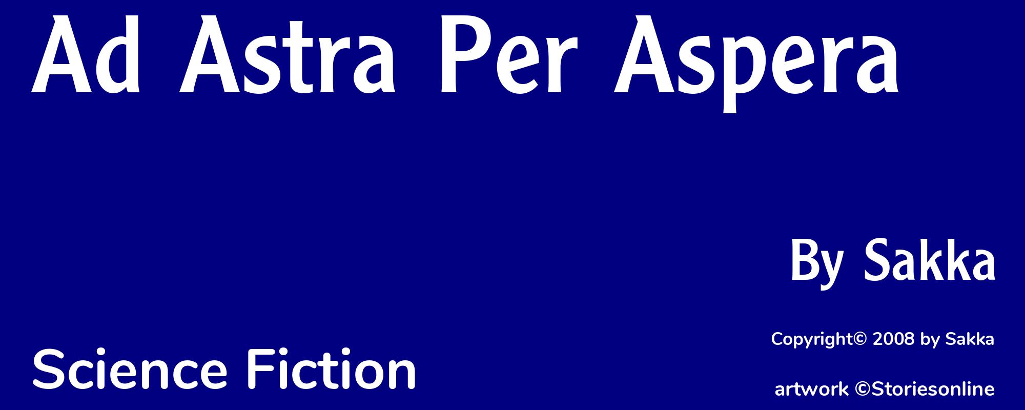 Ad Astra Per Aspera - Cover