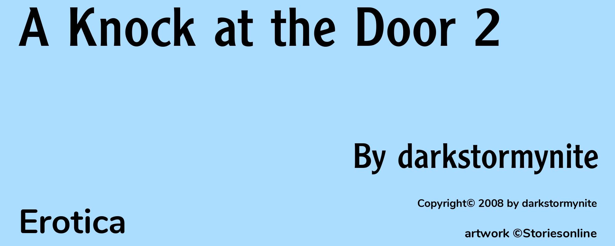 A Knock at the Door 2 - Cover