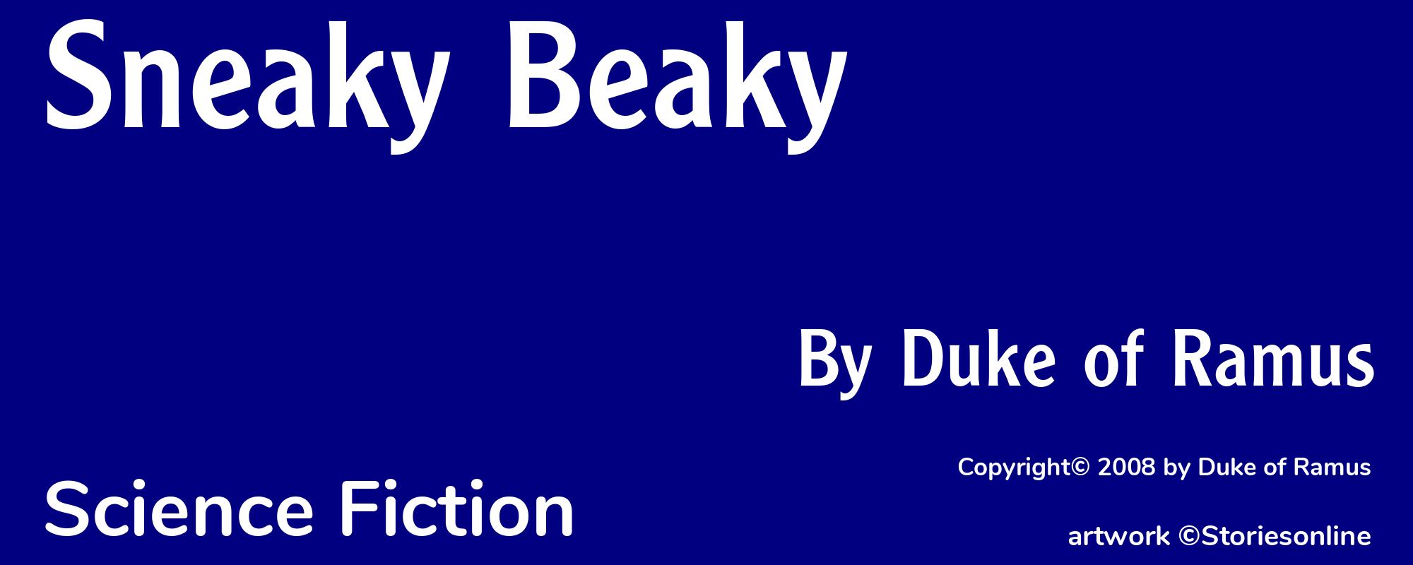 Sneaky Beaky - Cover