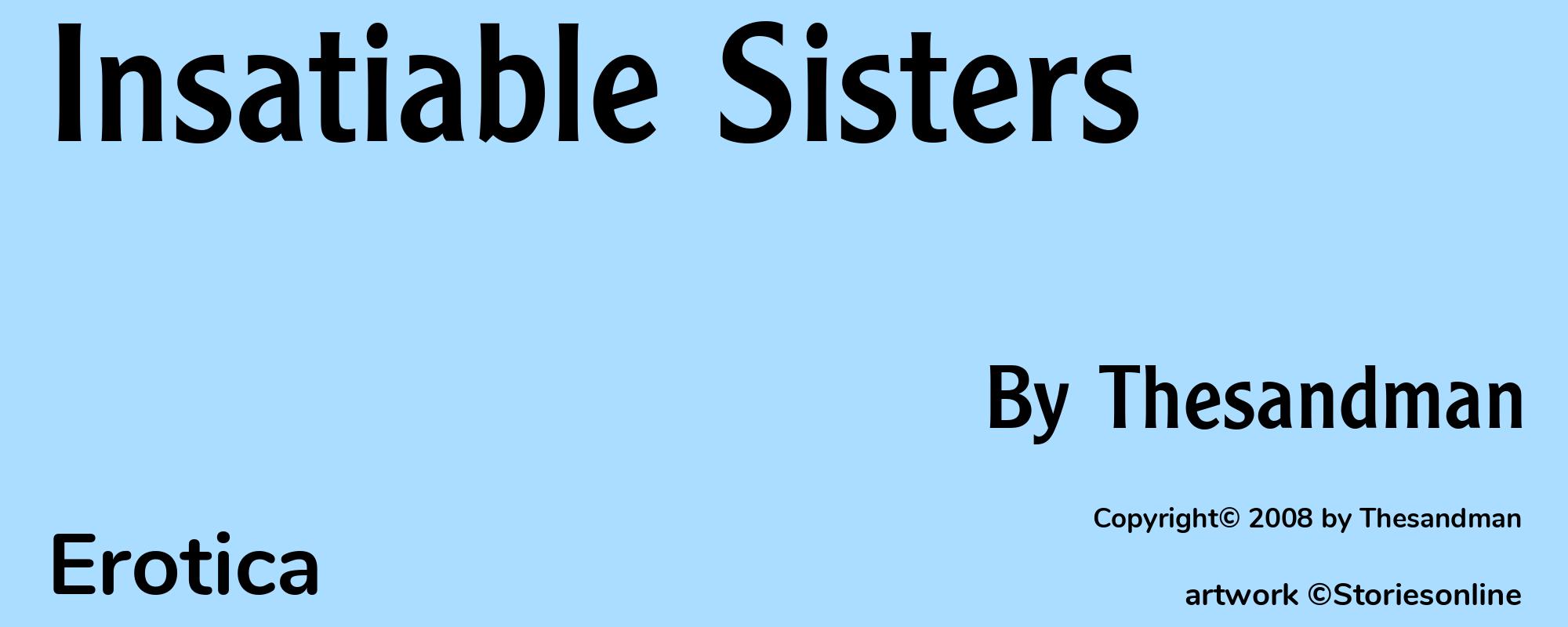 Insatiable Sisters - Cover