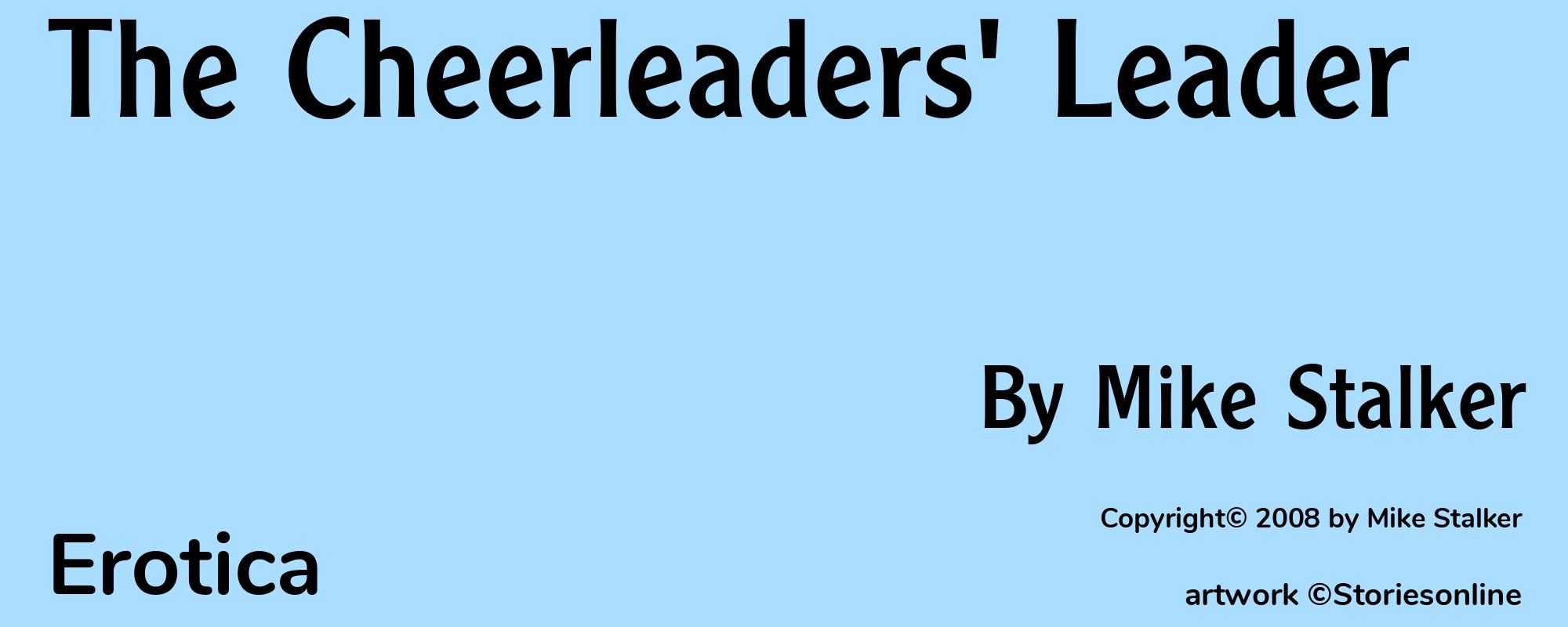 The Cheerleaders' Leader - Cover