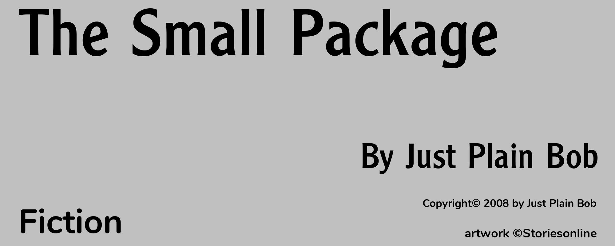 The Small Package - Cover