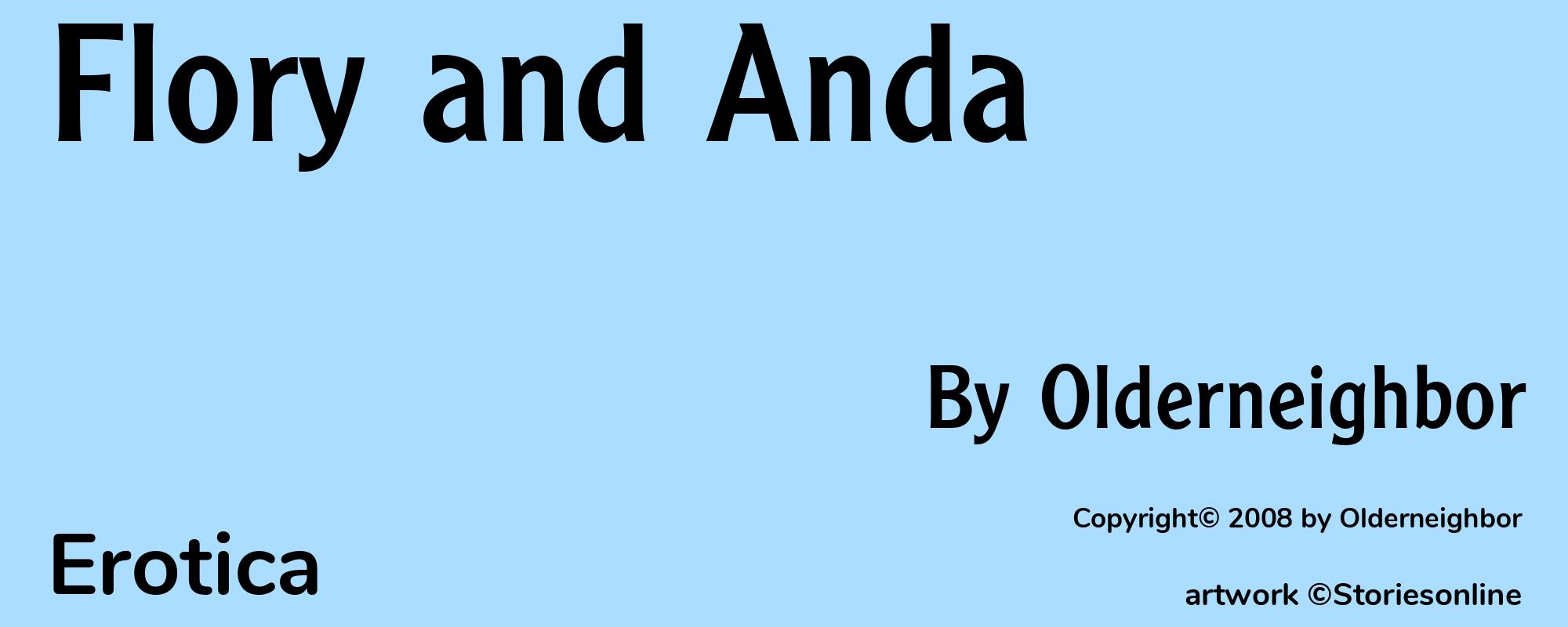 Flory and Anda - Cover