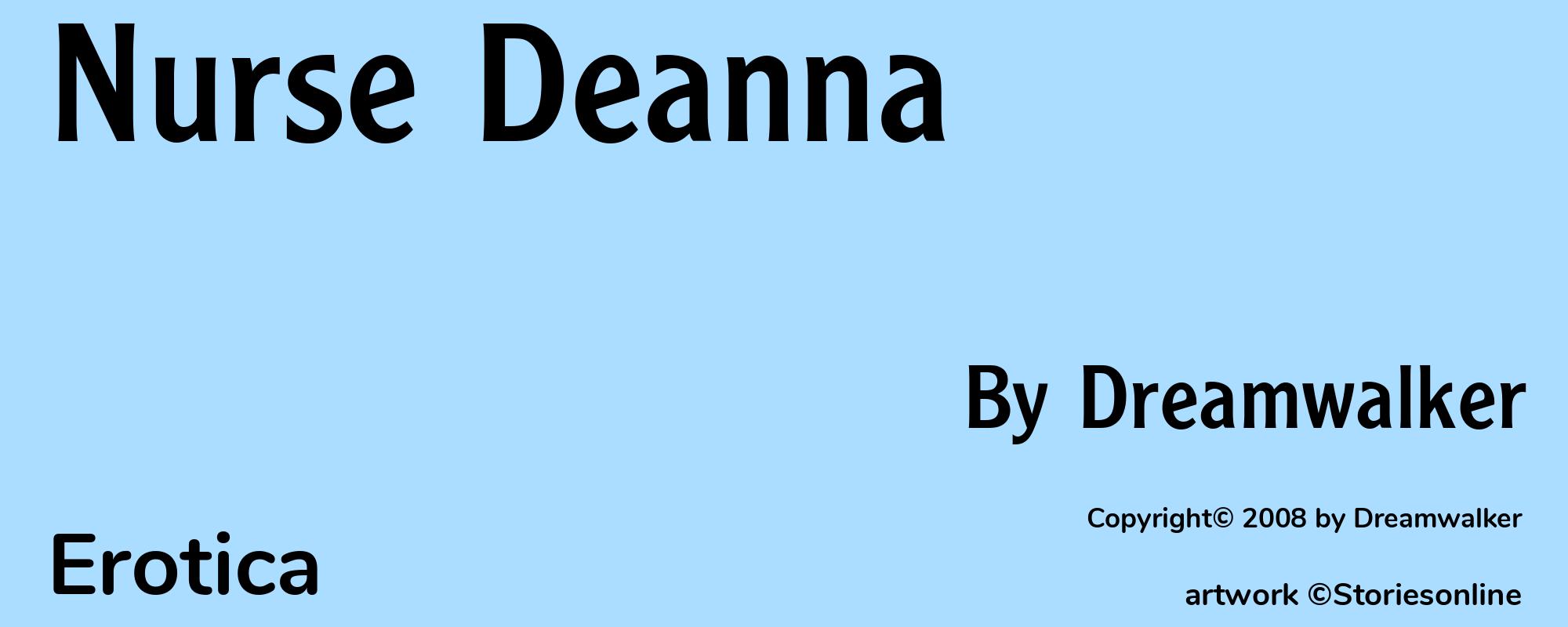 Nurse Deanna  - Cover
