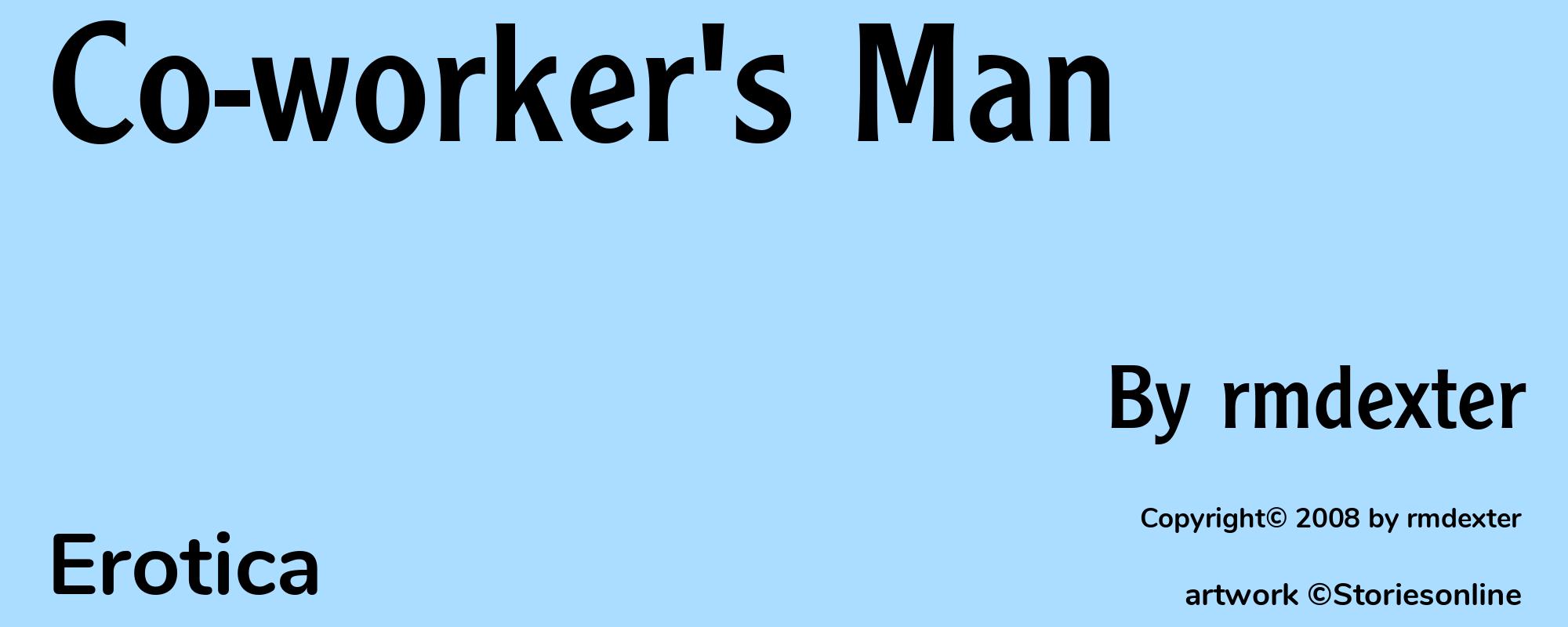 Co-worker's Man - Cover