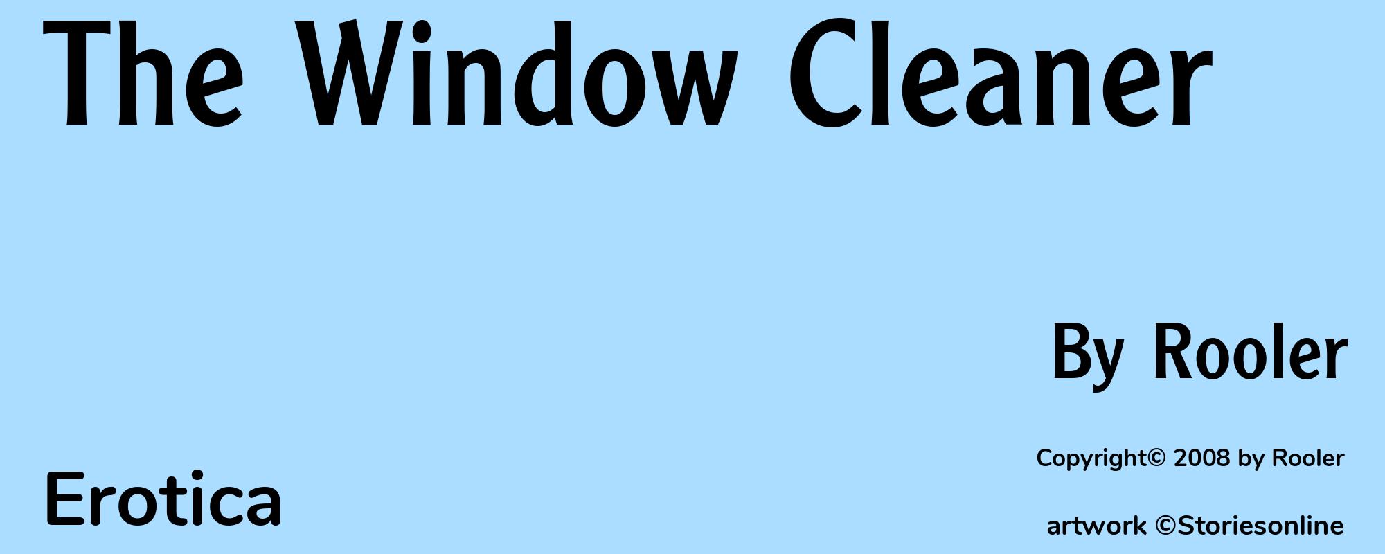 The Window Cleaner - Cover