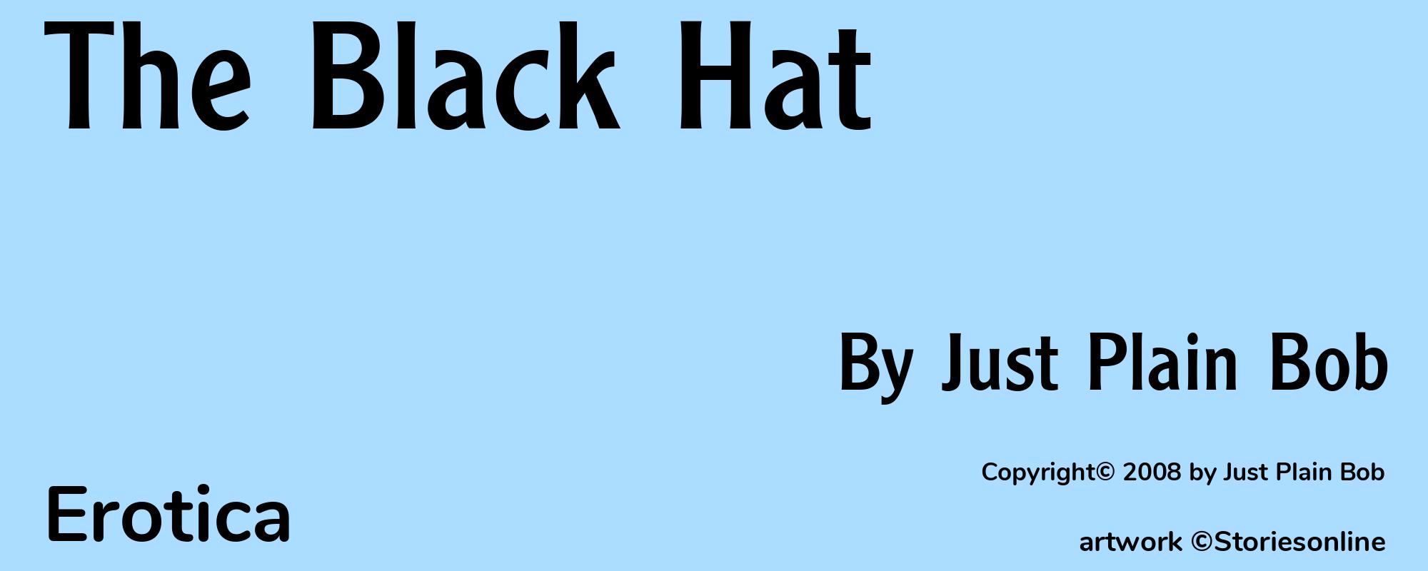 The Black Hat - Cover
