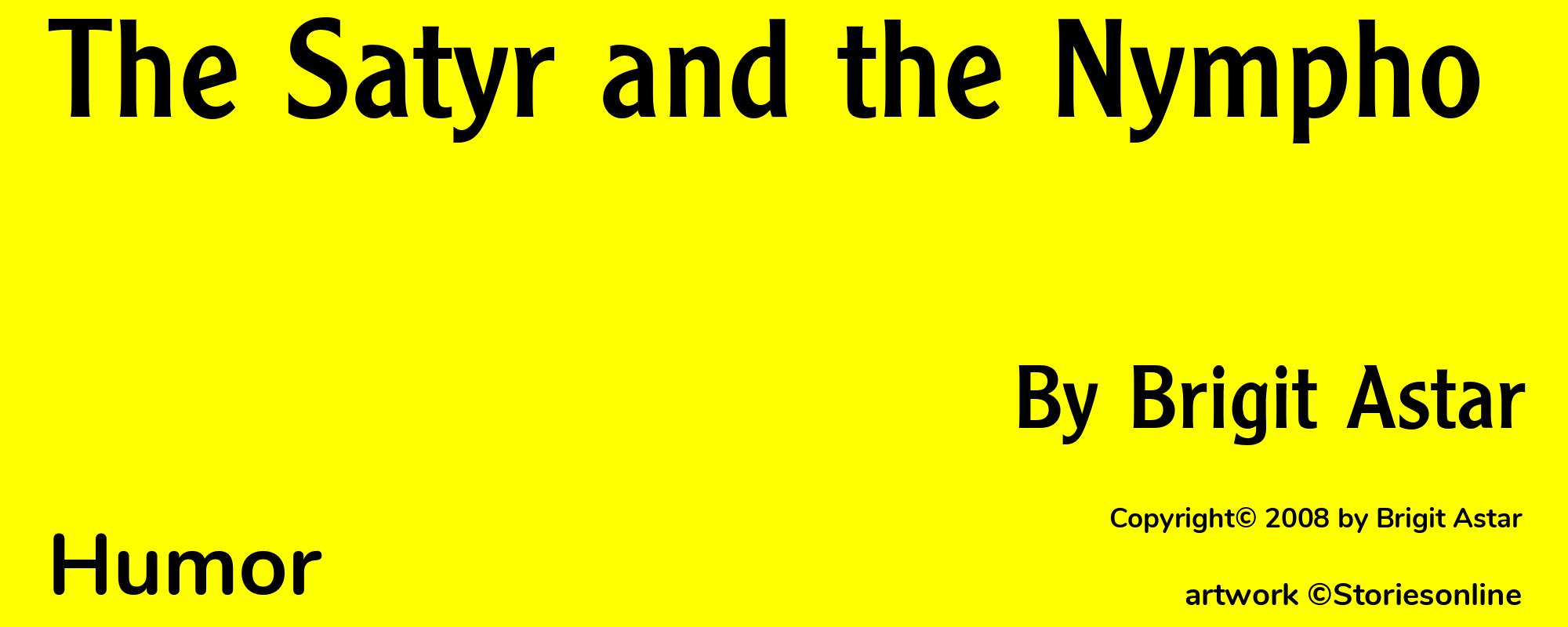 The Satyr and the Nympho - Cover