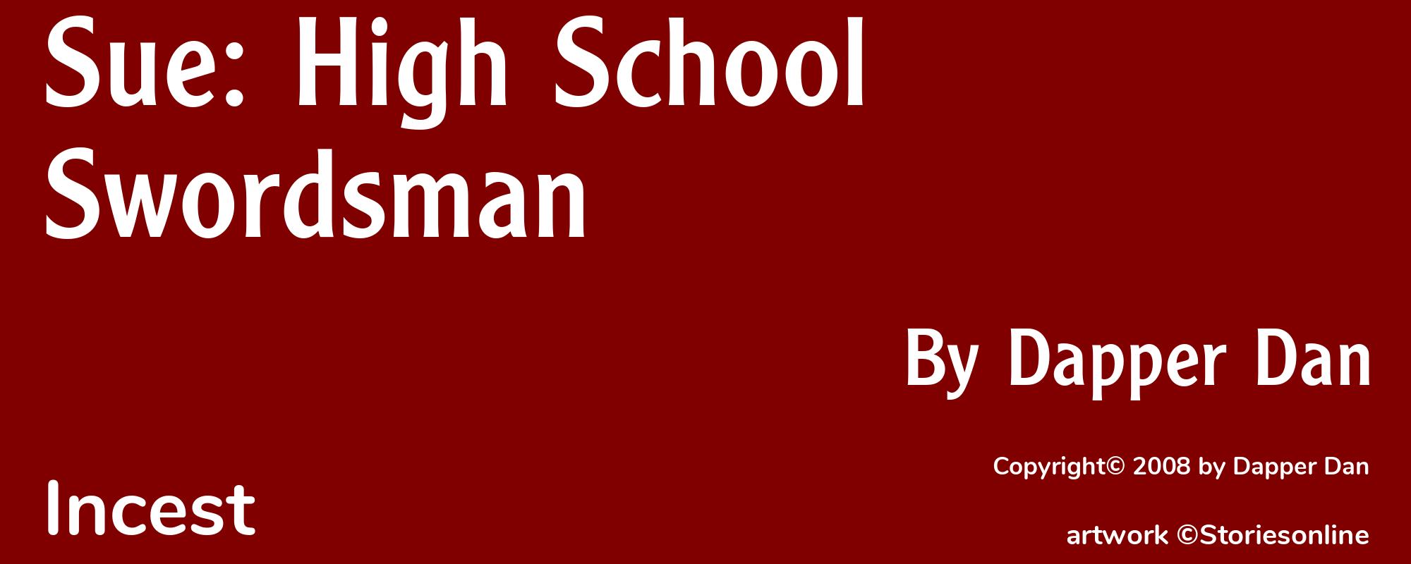 Sue: High School Swordsman - Cover