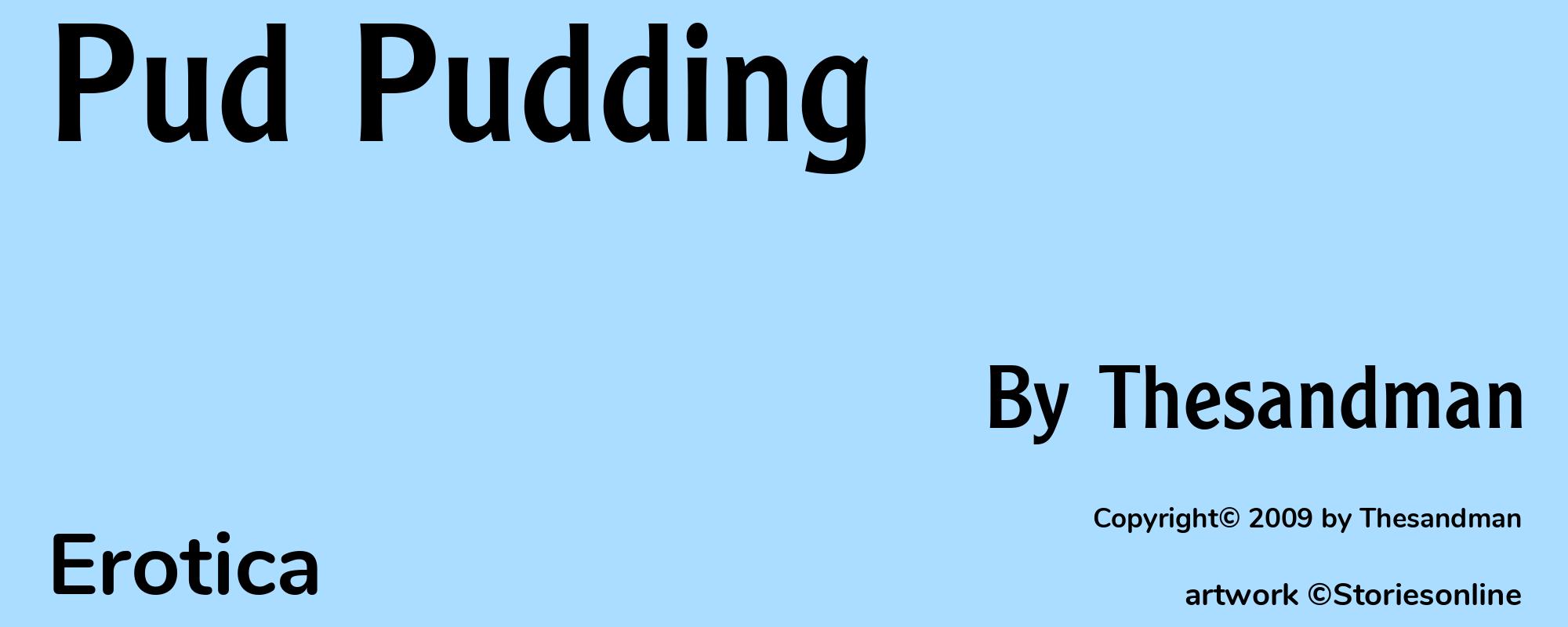 Pud Pudding - Cover