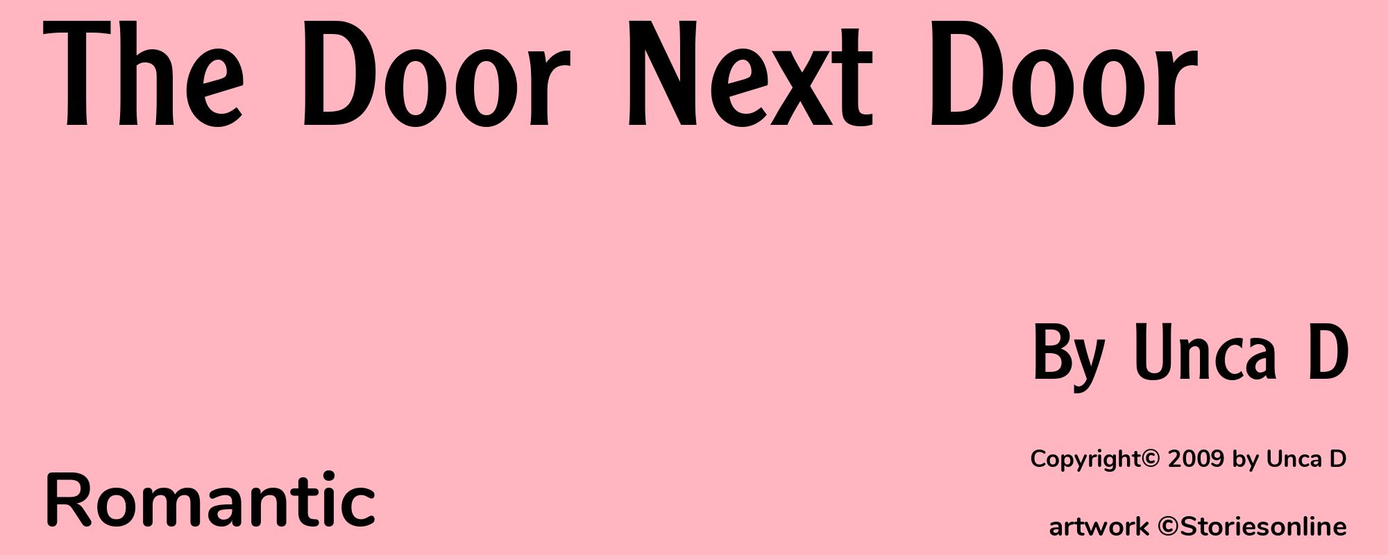 The Door Next Door - Cover