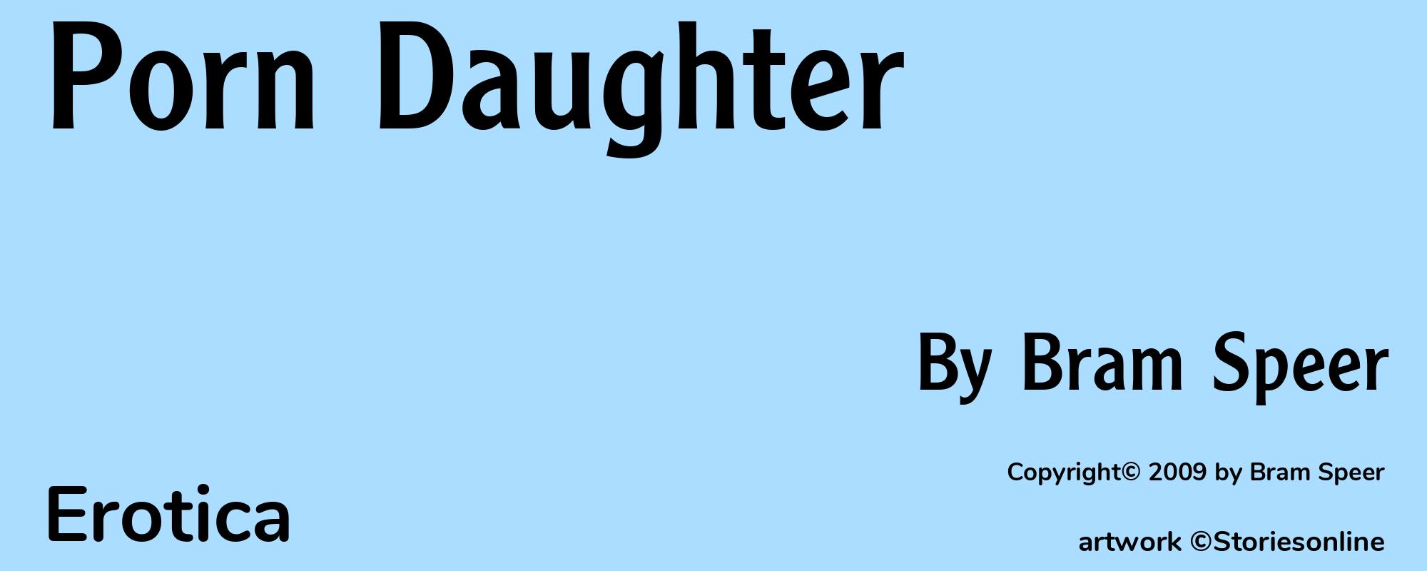 Porn Daughter - Cover