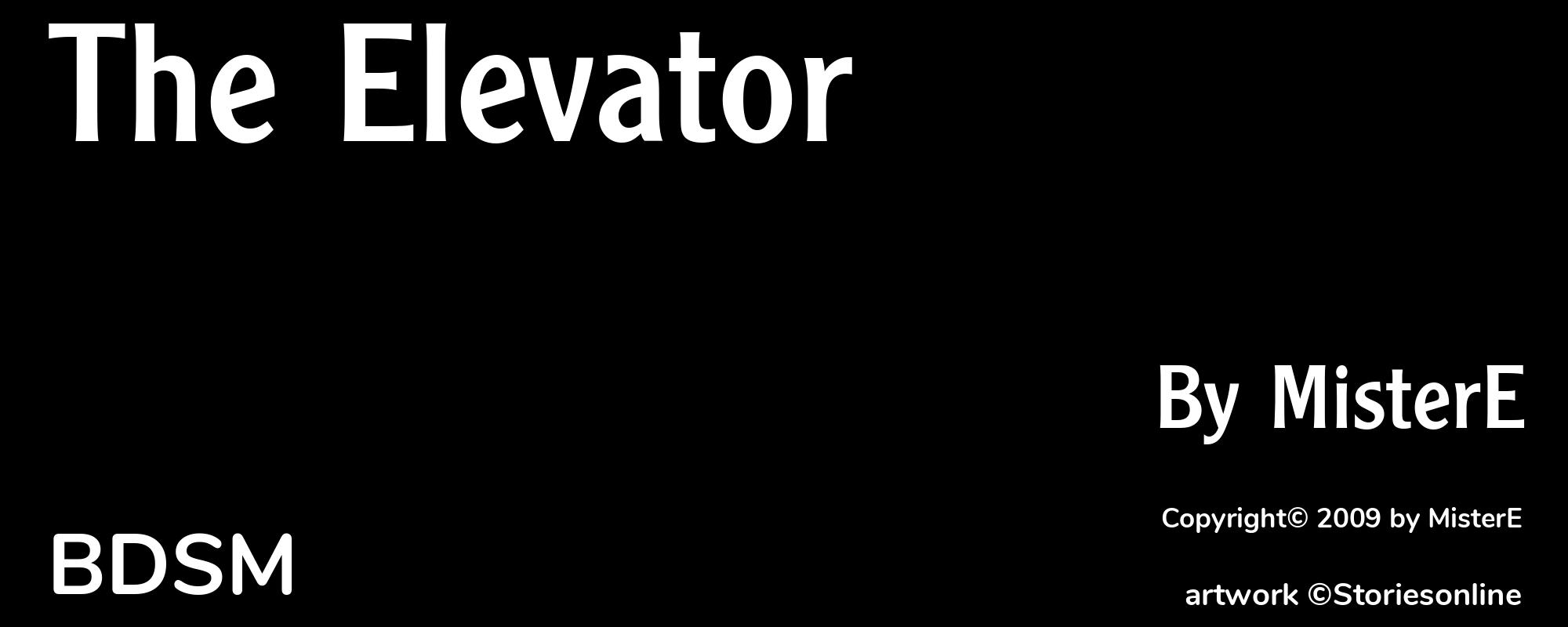 The Elevator - Cover