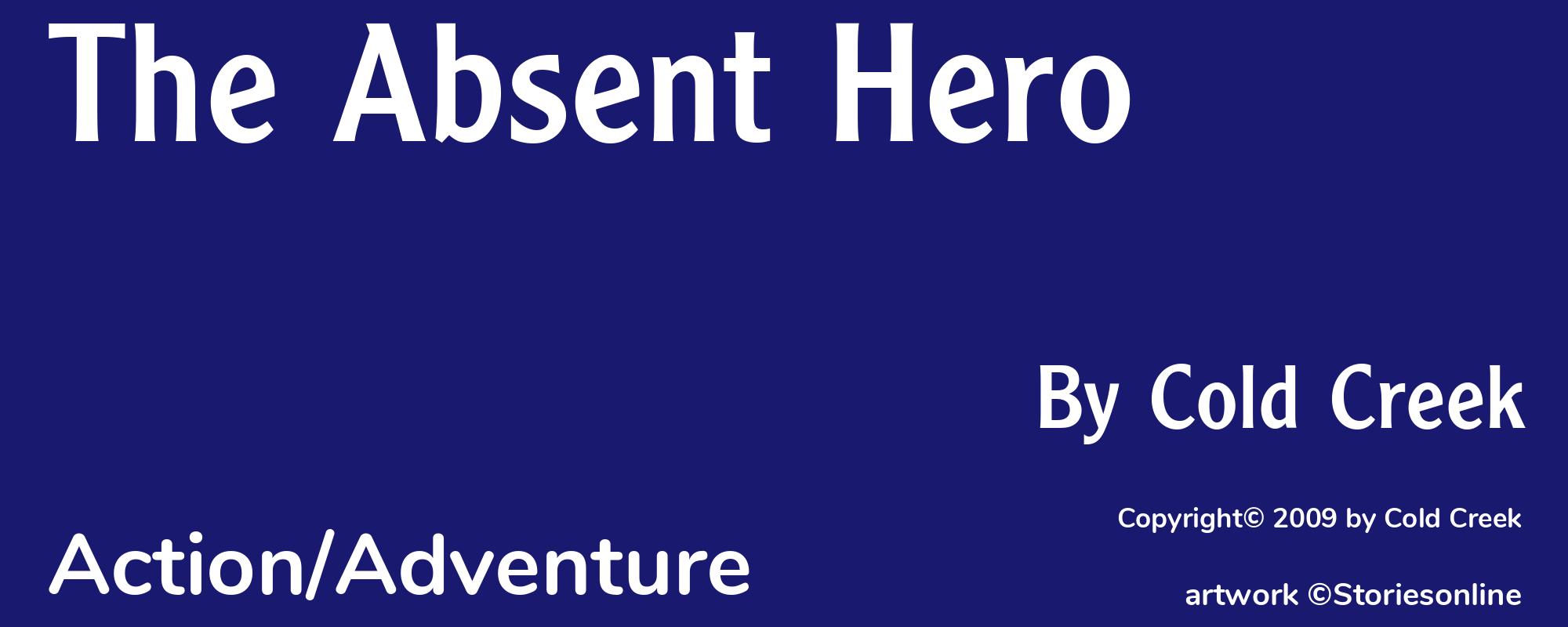The Absent Hero - Cover