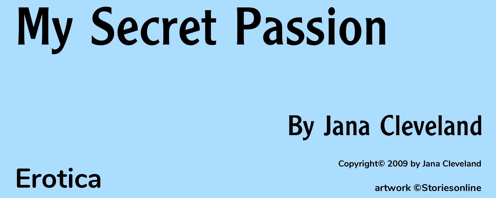 My Secret Passion - Cover