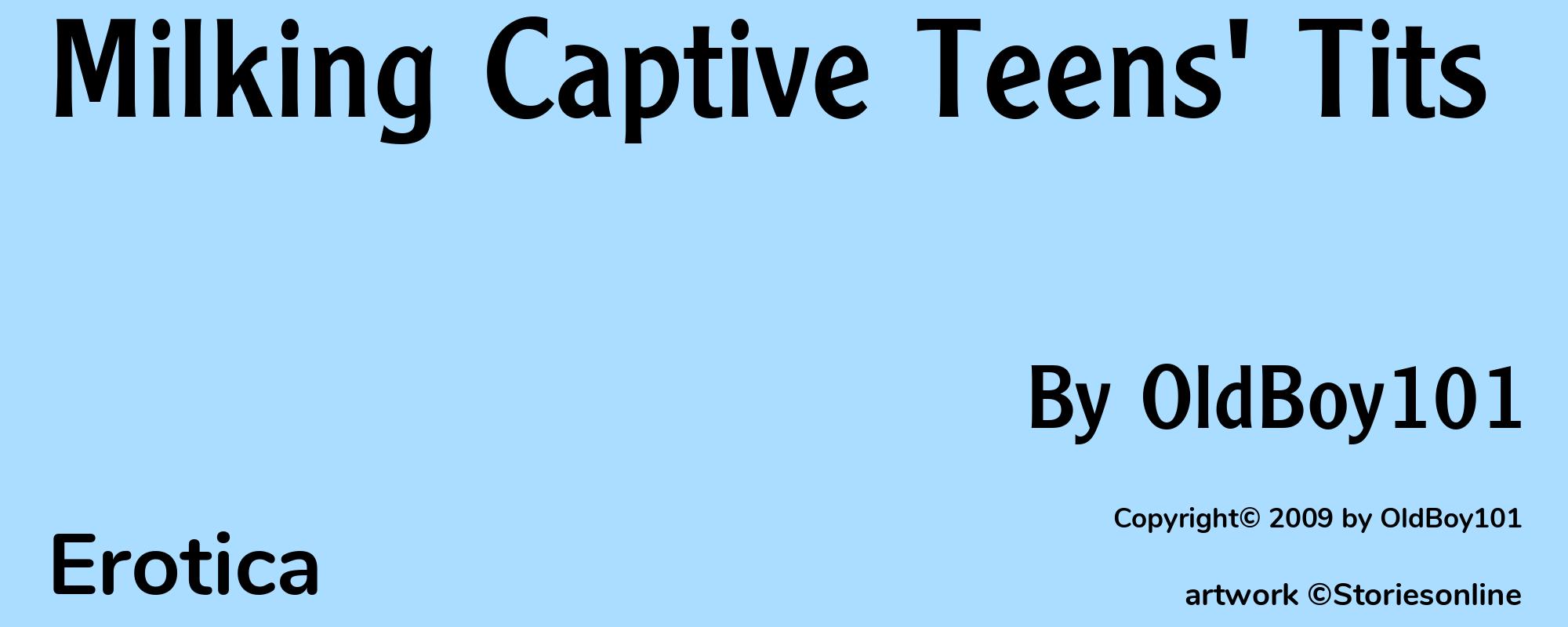 Milking Captive Teens' Tits - Cover