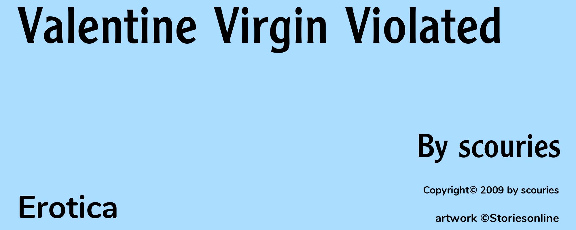 Valentine Virgin Violated - Cover
