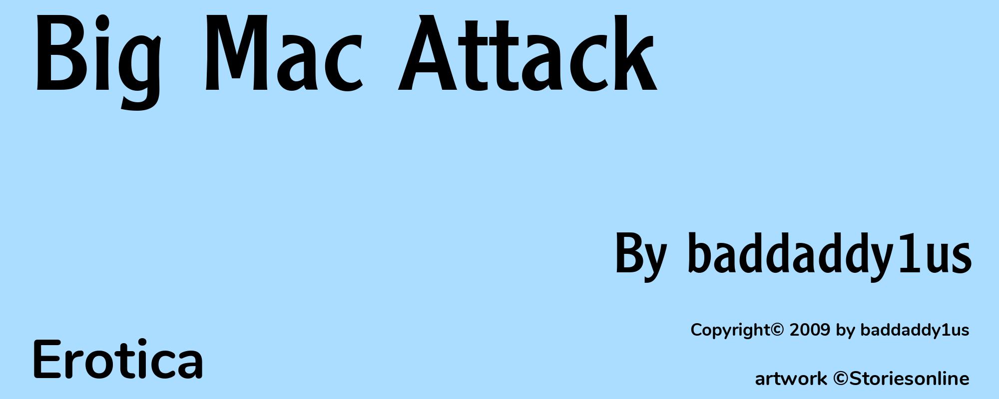 Big Mac Attack - Cover