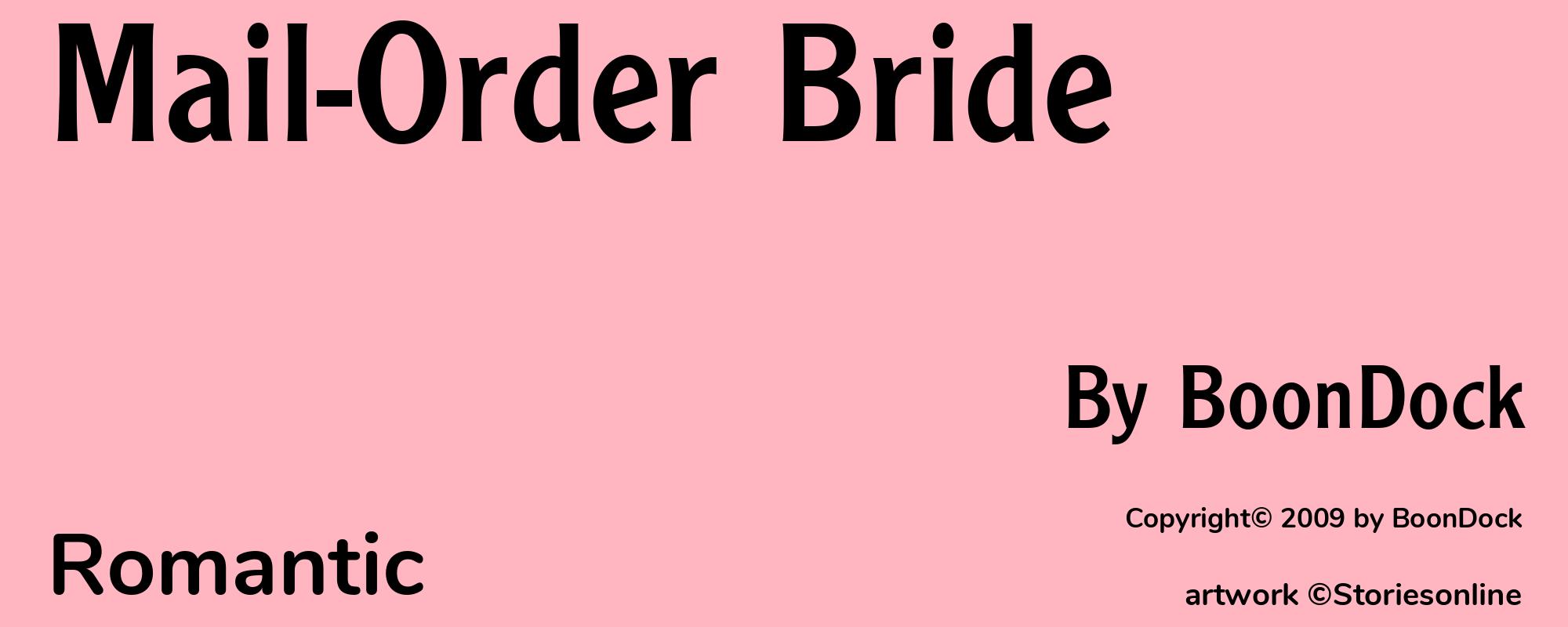 Mail-Order Bride - Cover