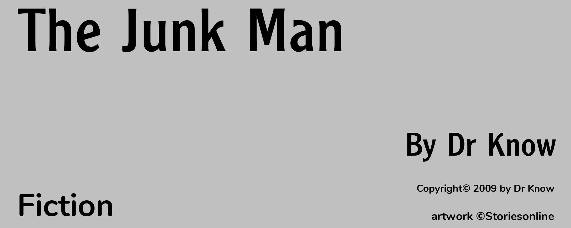 The Junk Man - Cover