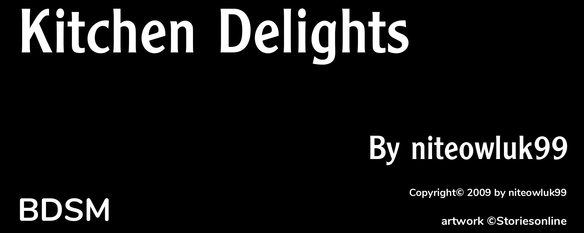 Kitchen Delights - Cover