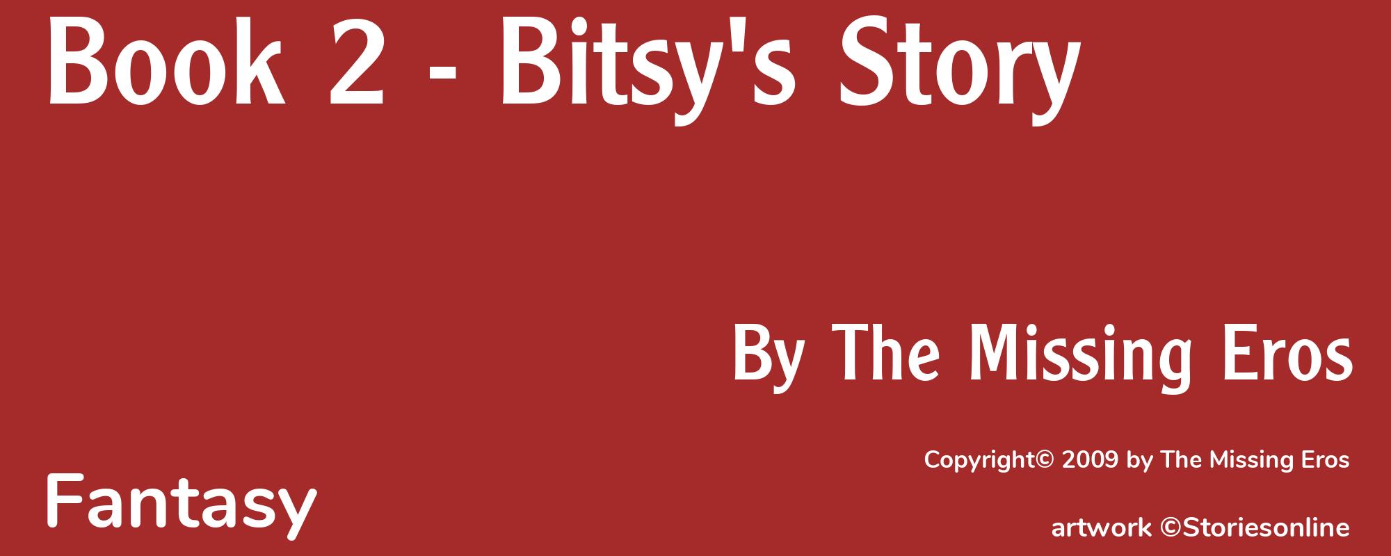 Book 2 - Bitsy's Story - Cover