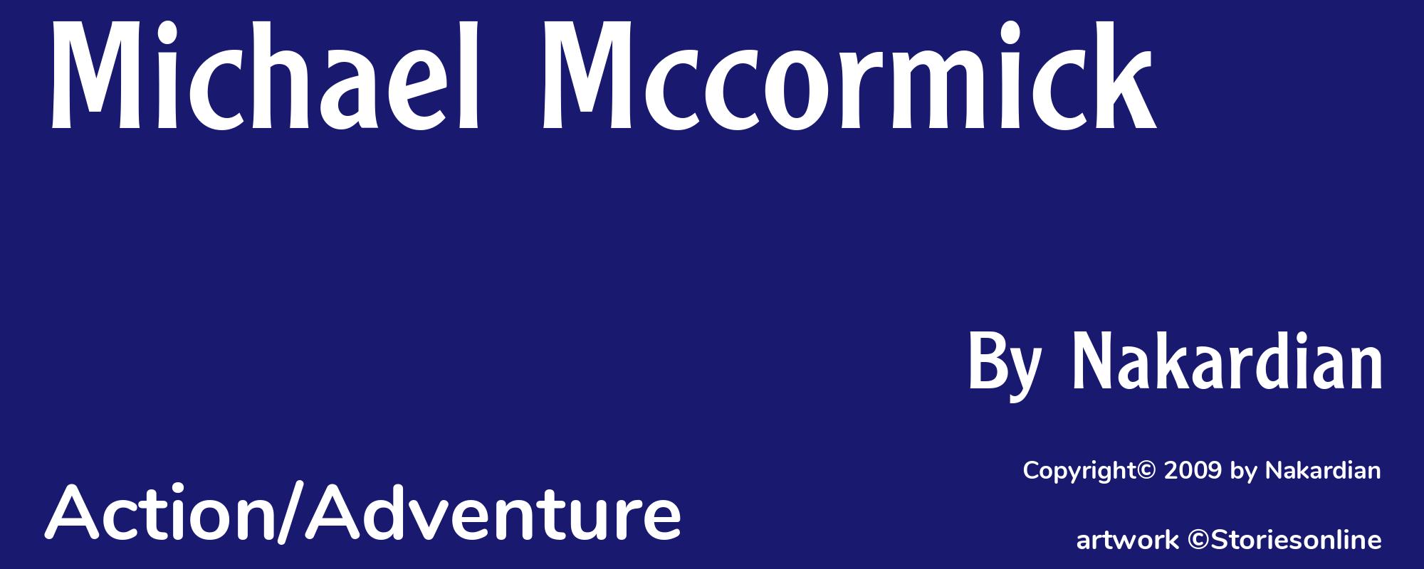 Michael Mccormick - Cover