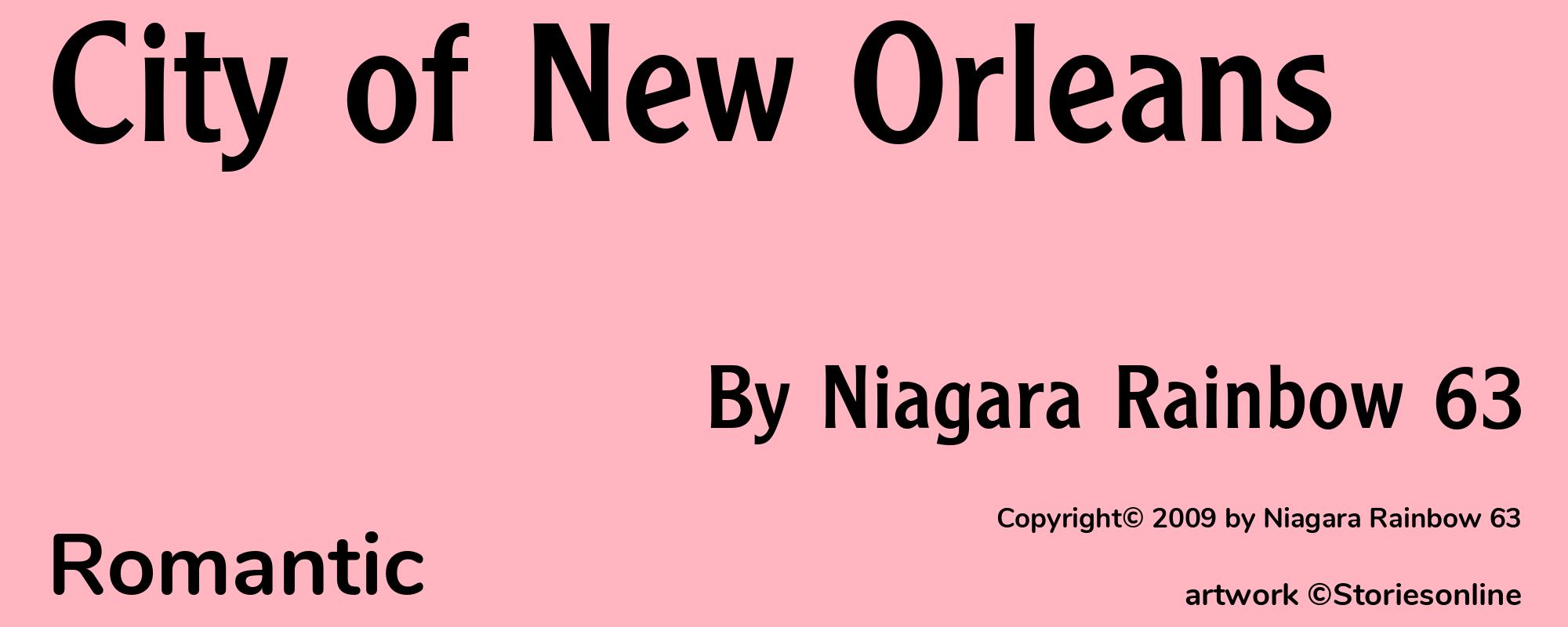 City of New Orleans - Cover