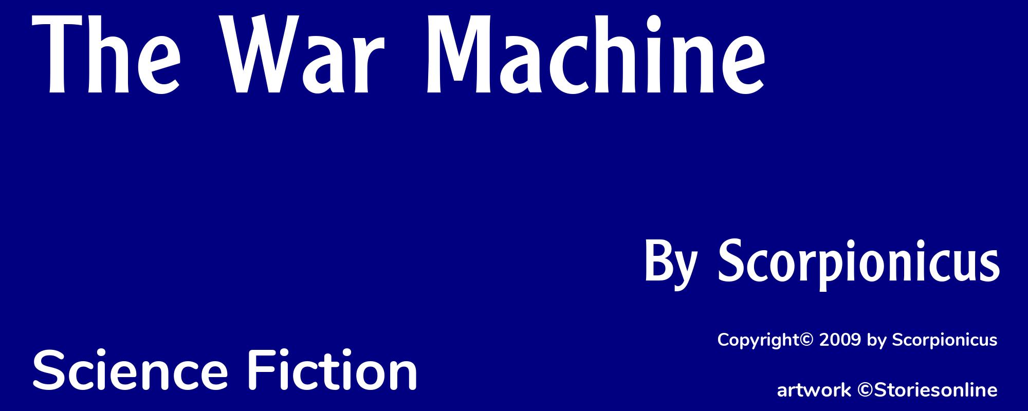 The War Machine - Cover
