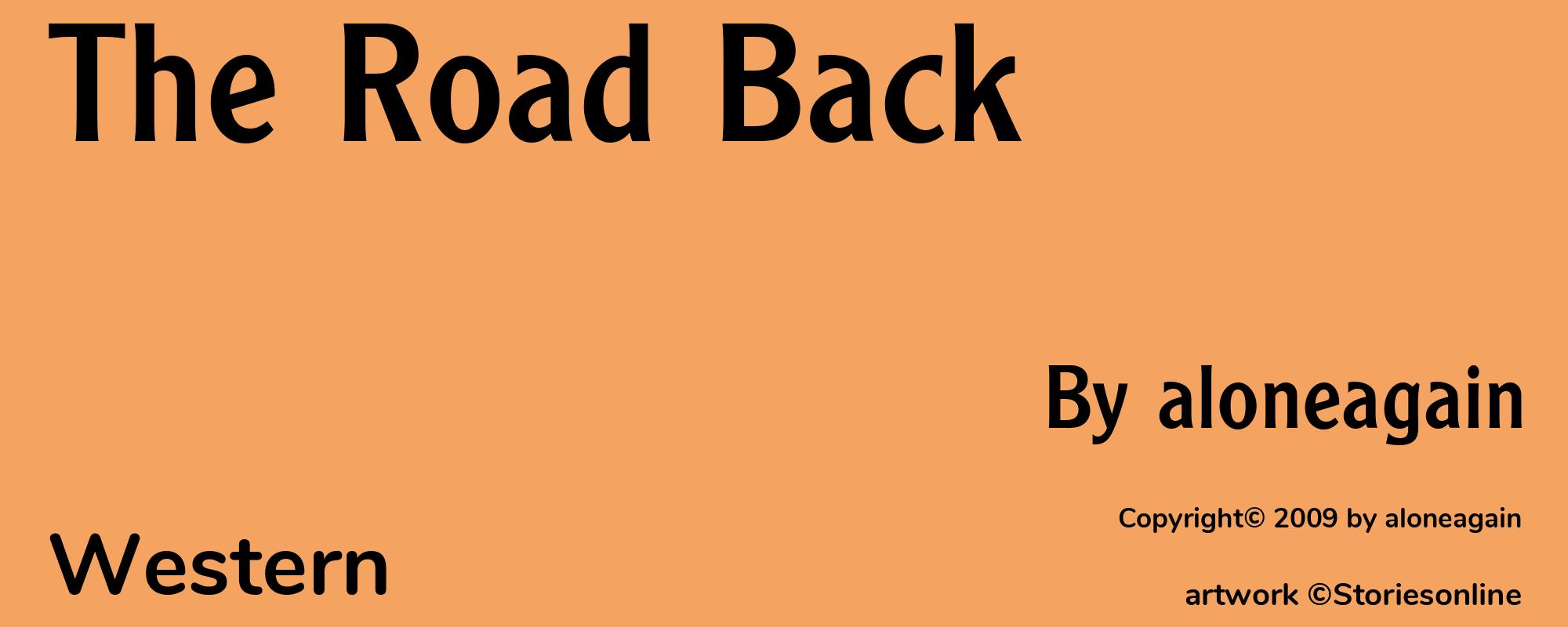 The Road Back - Cover
