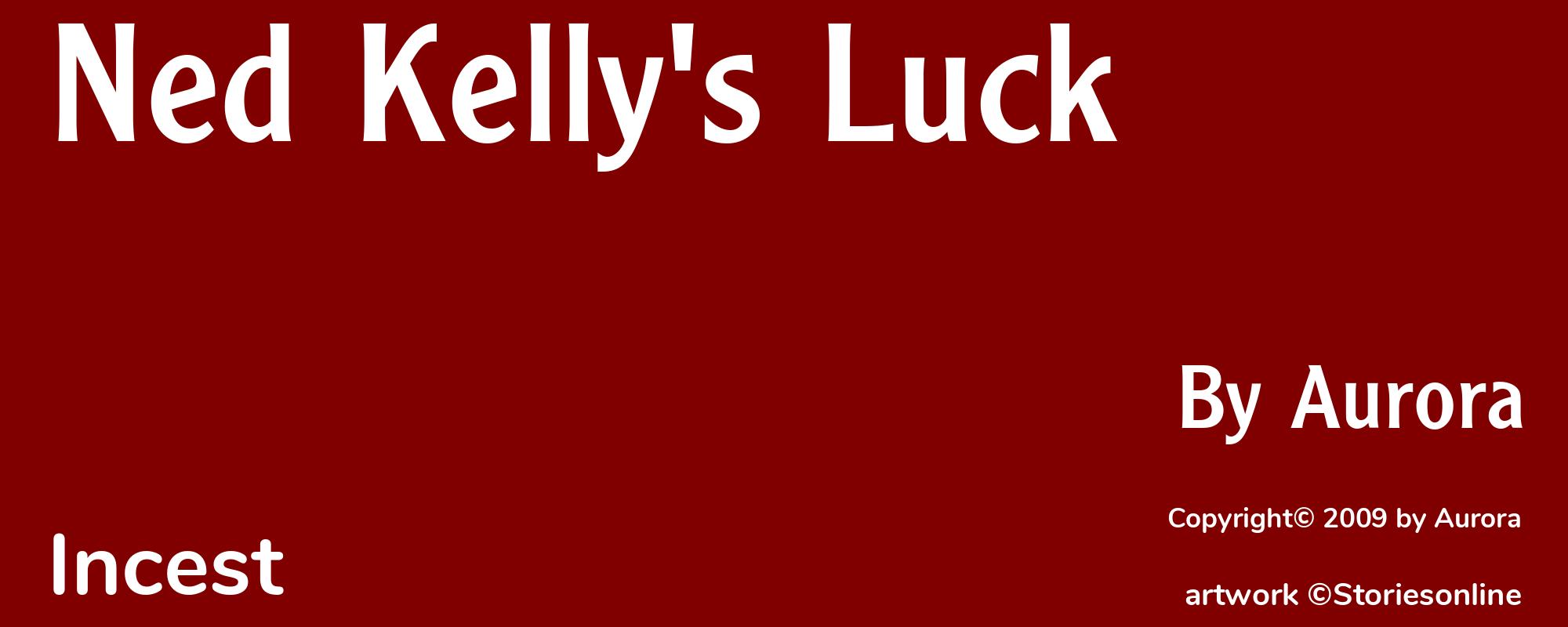 Ned Kelly's Luck - Cover