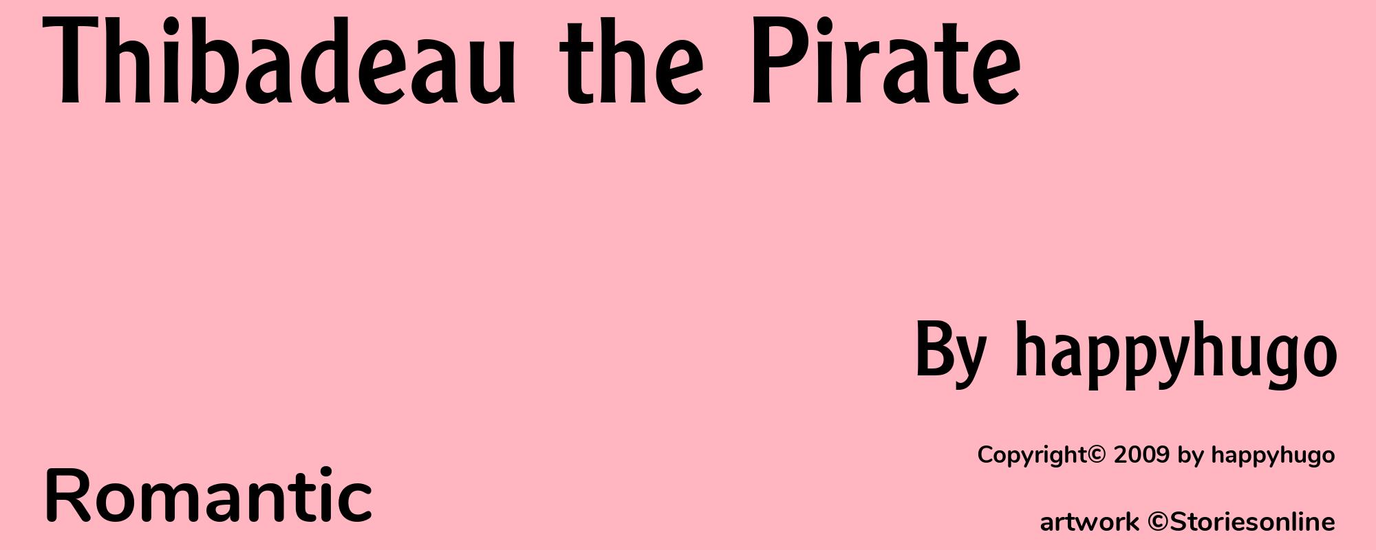 Thibadeau the Pirate - Cover