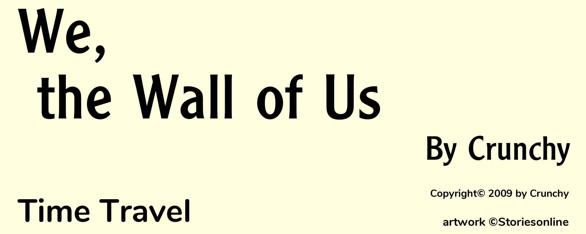 We, the Wall of Us - Cover