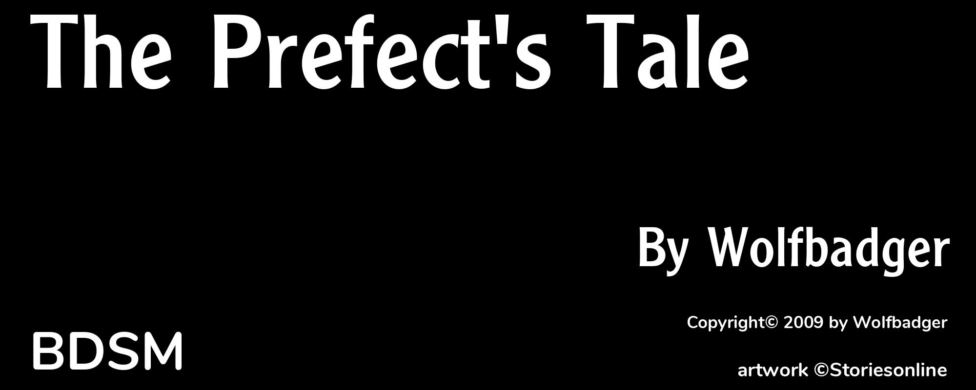 The Prefect's Tale - Cover