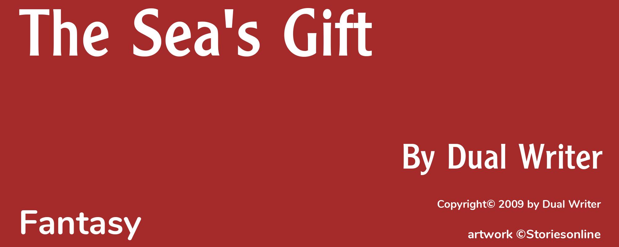 The Sea's Gift - Cover
