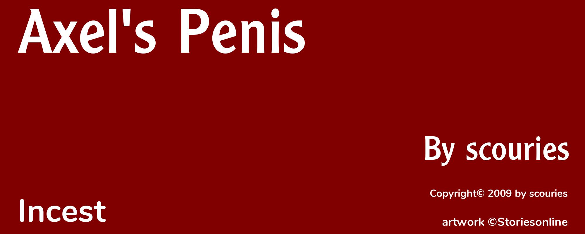 Axel's Penis - Cover