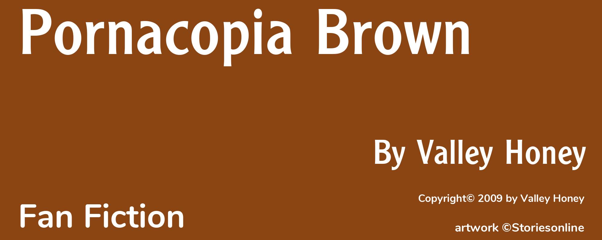 Pornacopia Brown - Cover