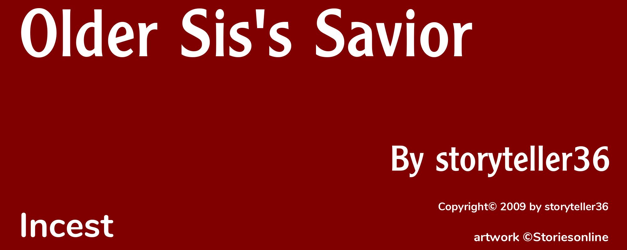 Older Sis's Savior - Cover