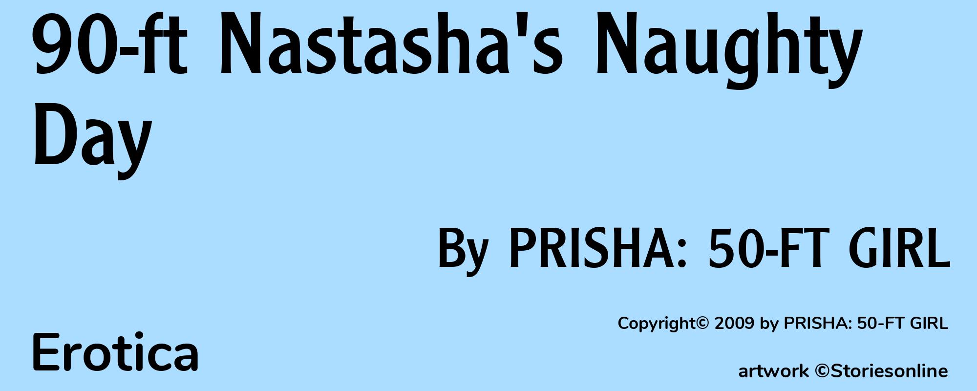 90-ft Nastasha's Naughty Day - Cover