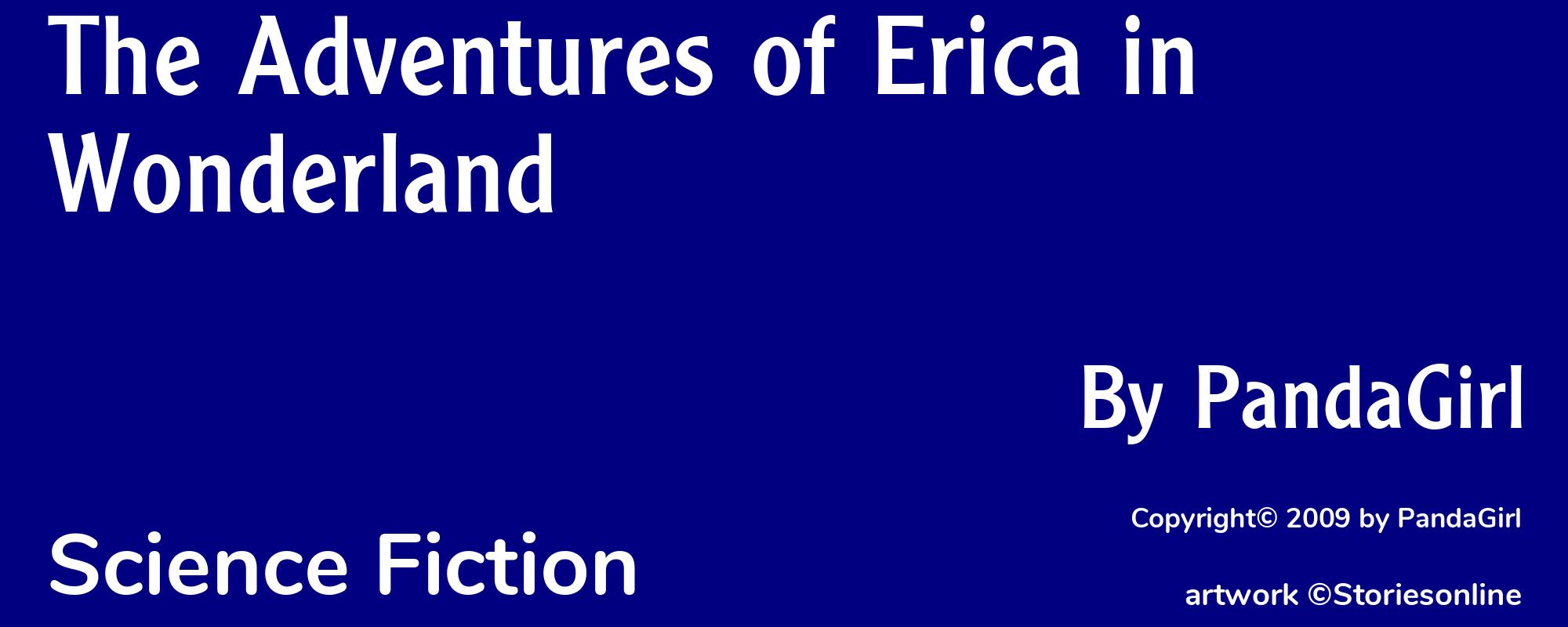 The Adventures of Erica in Wonderland - Cover