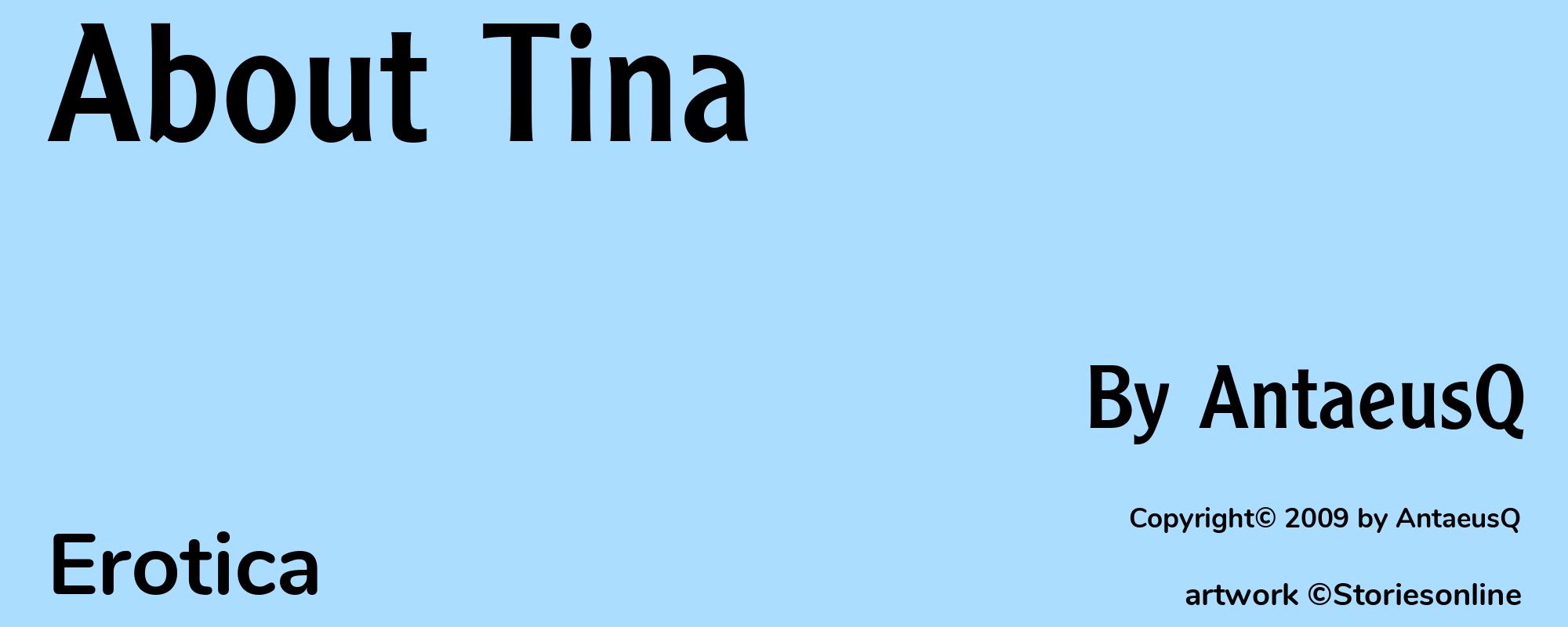 About Tina - Cover