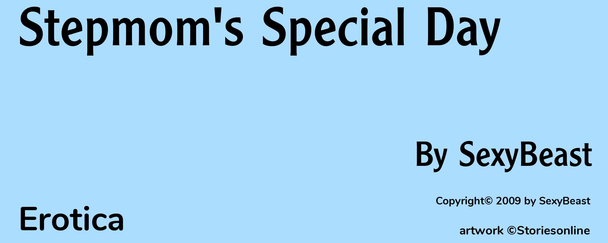 Stepmom's Special Day - Cover