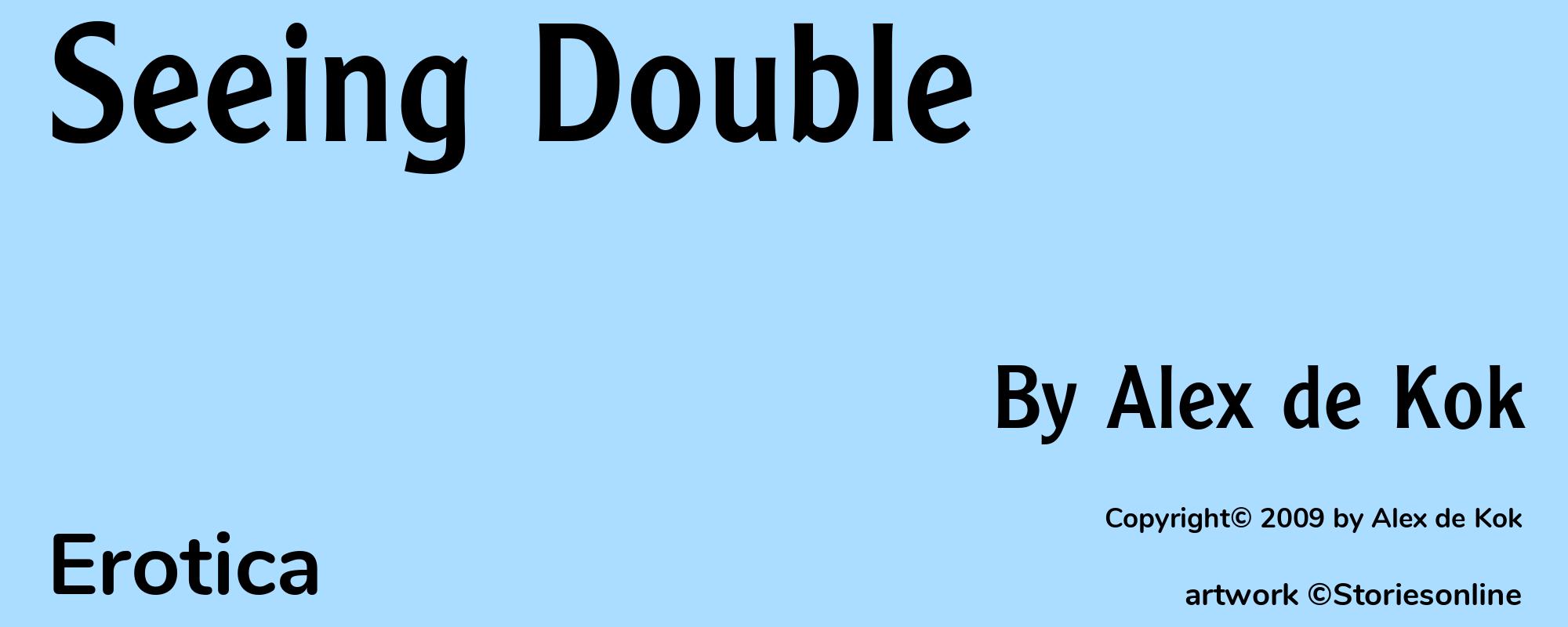 Seeing Double - Cover