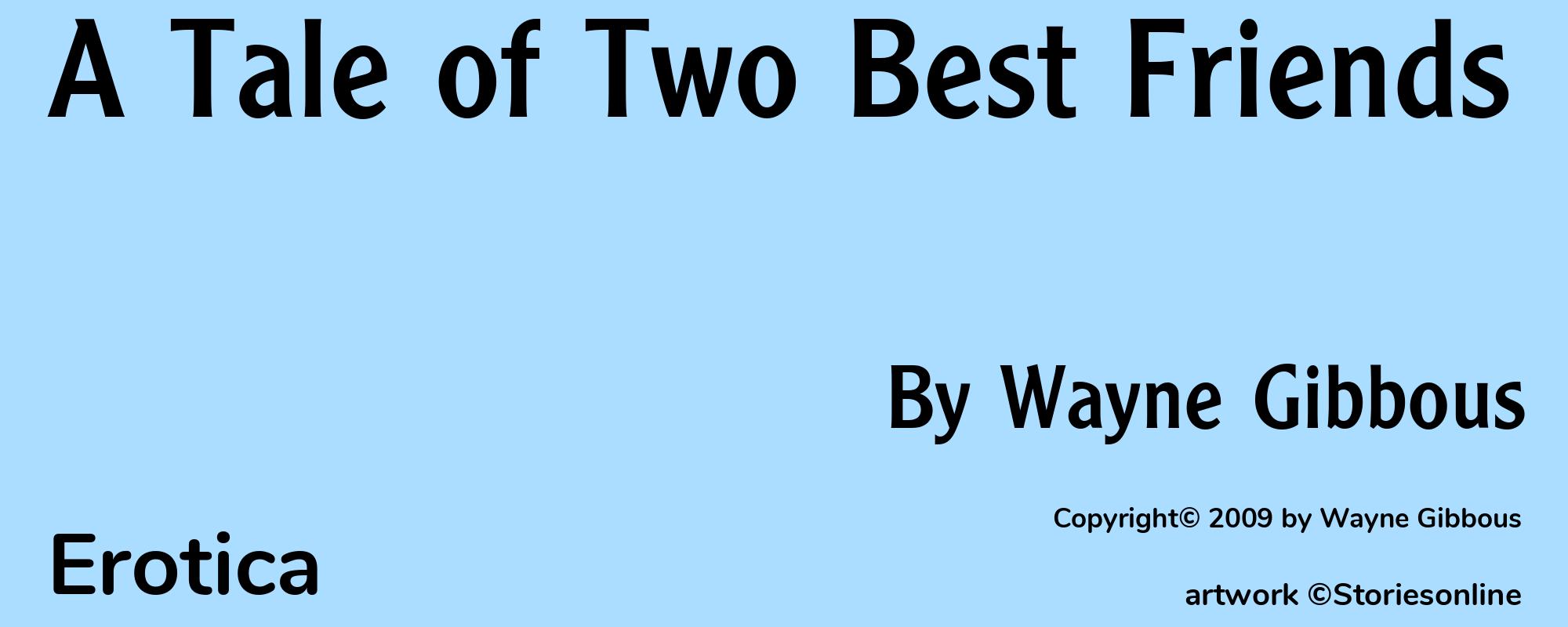 A Tale of Two Best Friends - Cover