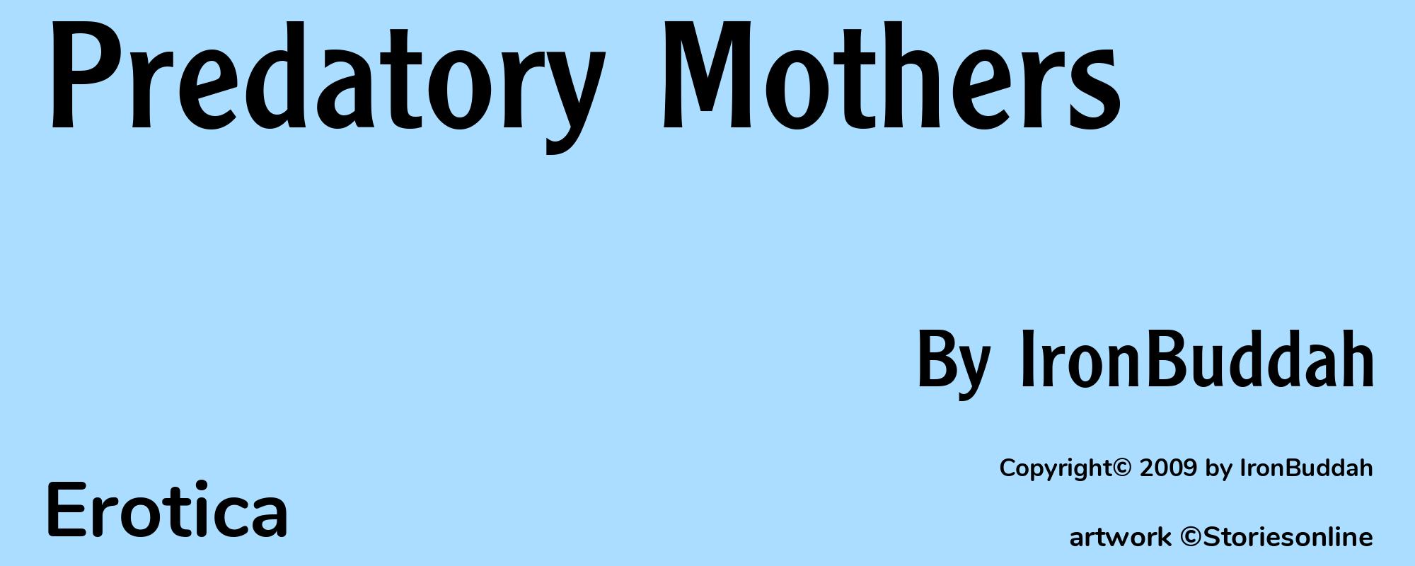 Predatory Mothers - Cover