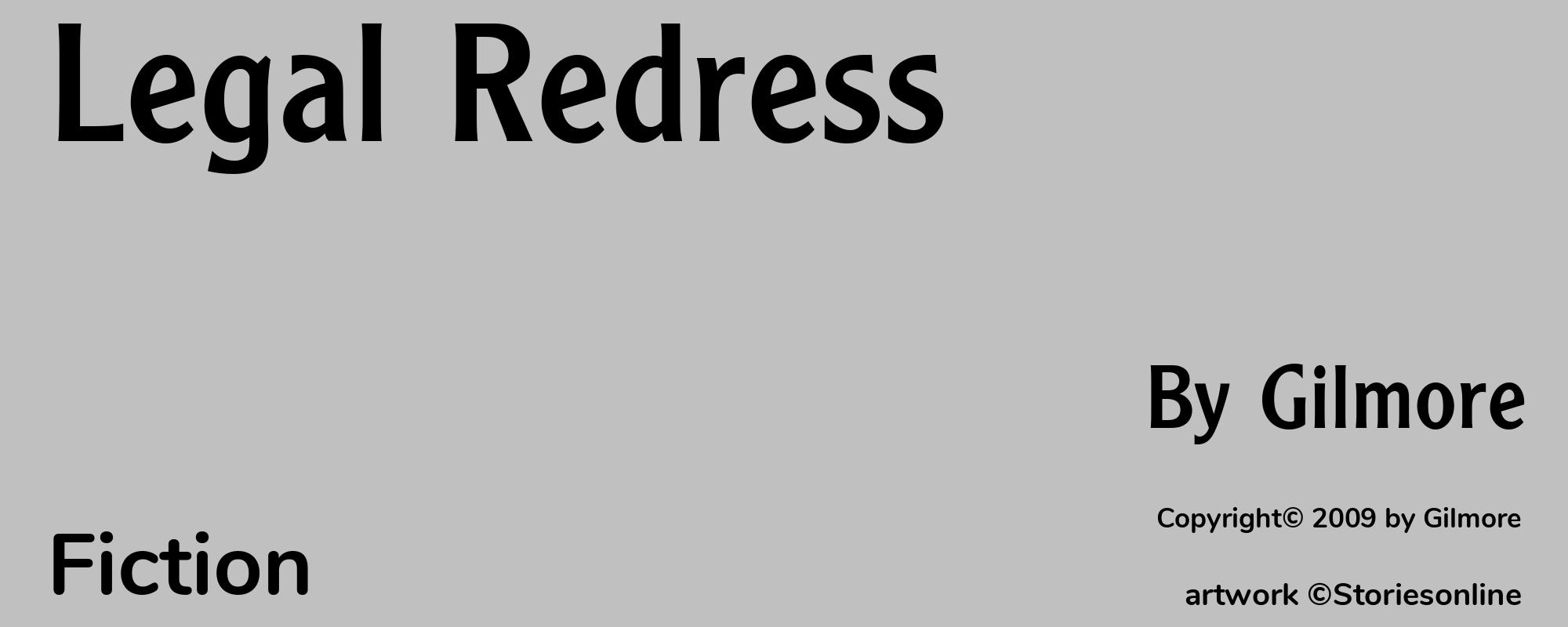 Legal Redress - Cover